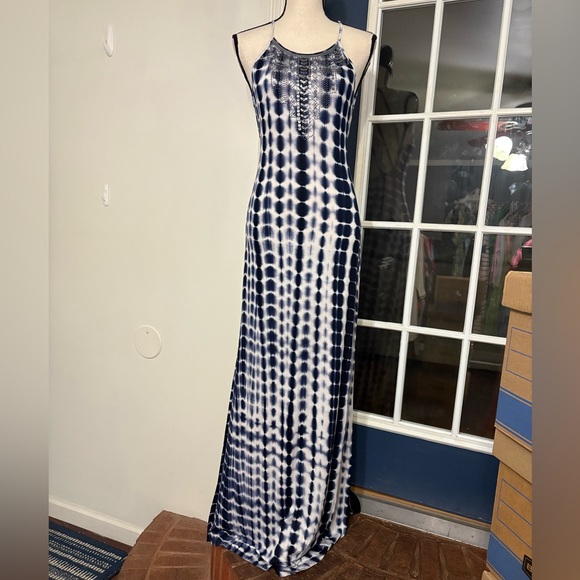 Express Maxi Tie Dye Beach Dress SIZE SMALL NWOT - Picture 4 of 10